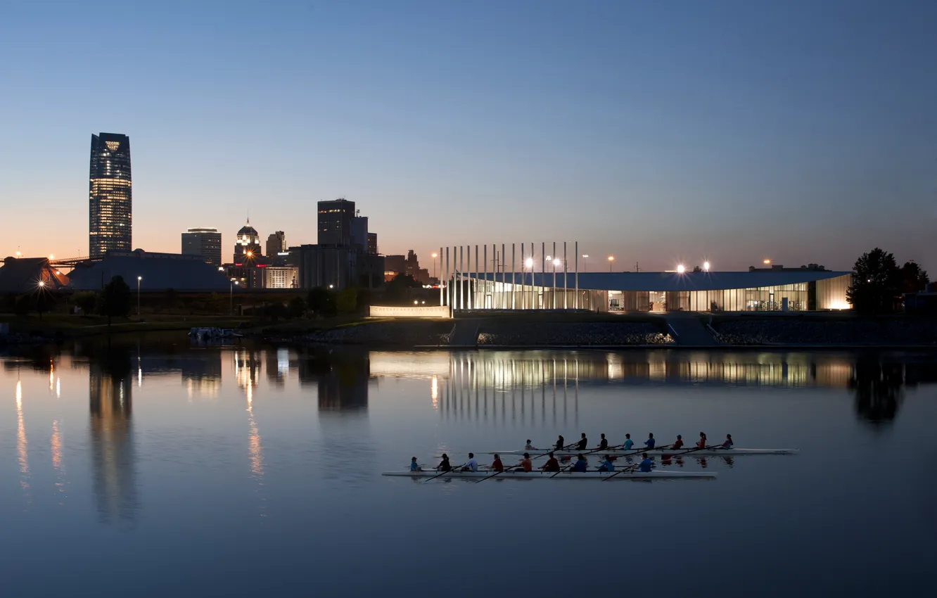 Photo wallpaper city, the city, USA, Oklahoma_City, Oklahoma