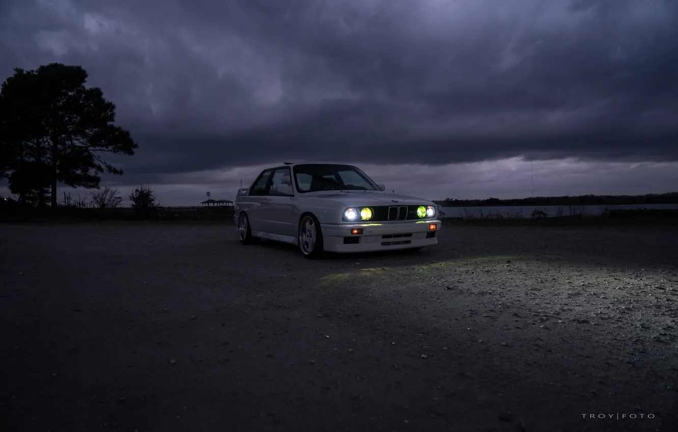 Photo wallpaper BMW, E30