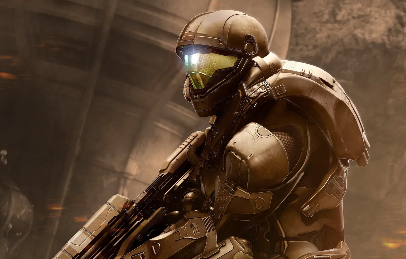 Photo wallpaper Microsoft, battlefield, gun, game, soldier, weapon, war, man