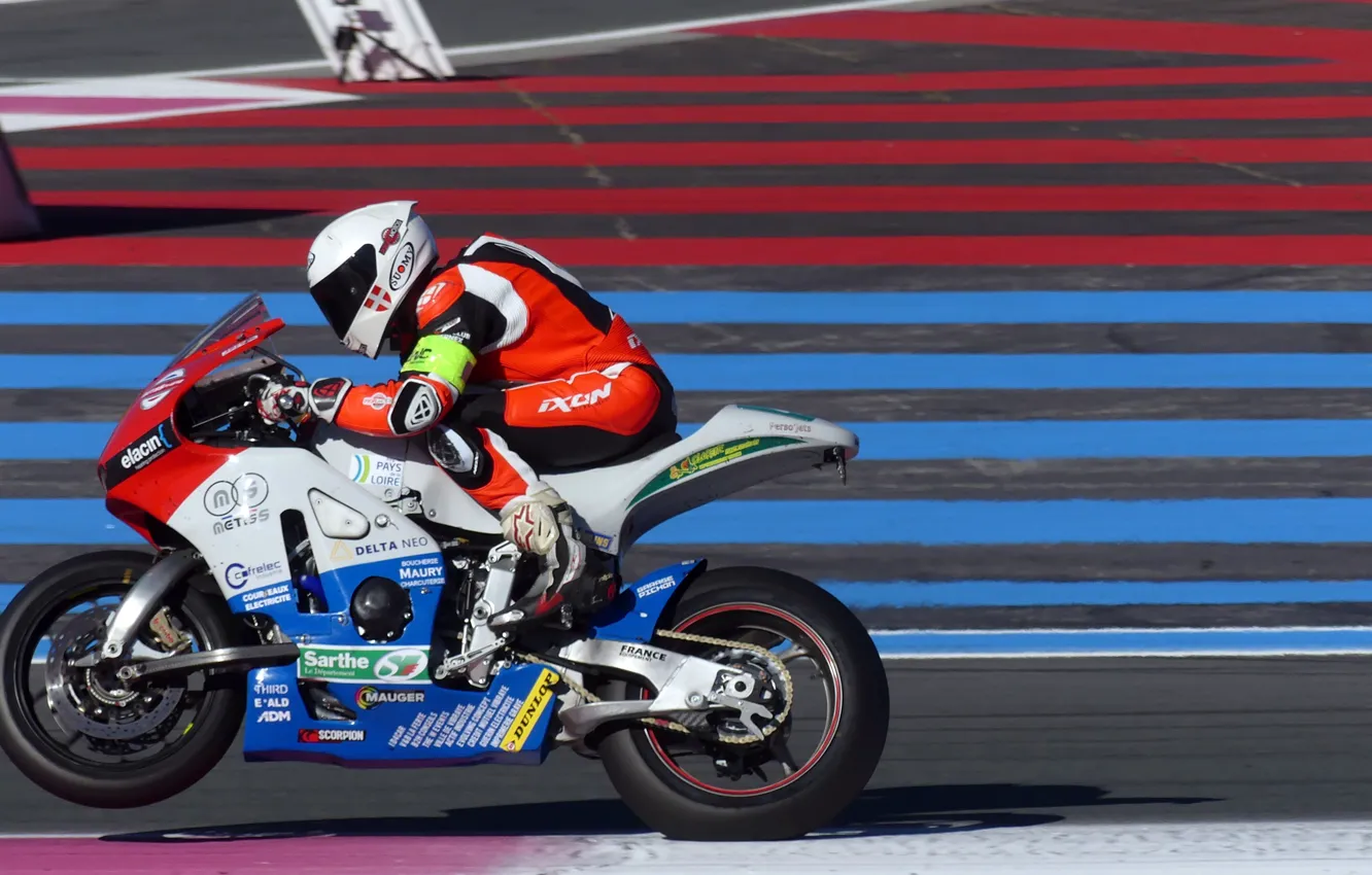 Photo wallpaper Prototype, Paul Ricard, motorbike, BOLDOR, Metiss