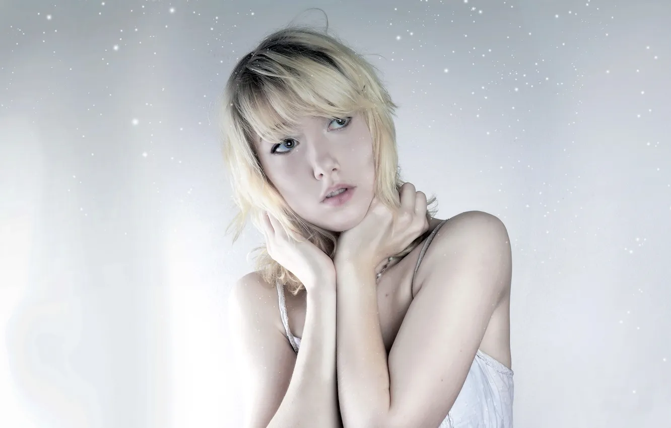 Photo wallpaper girl, portrait, beauty