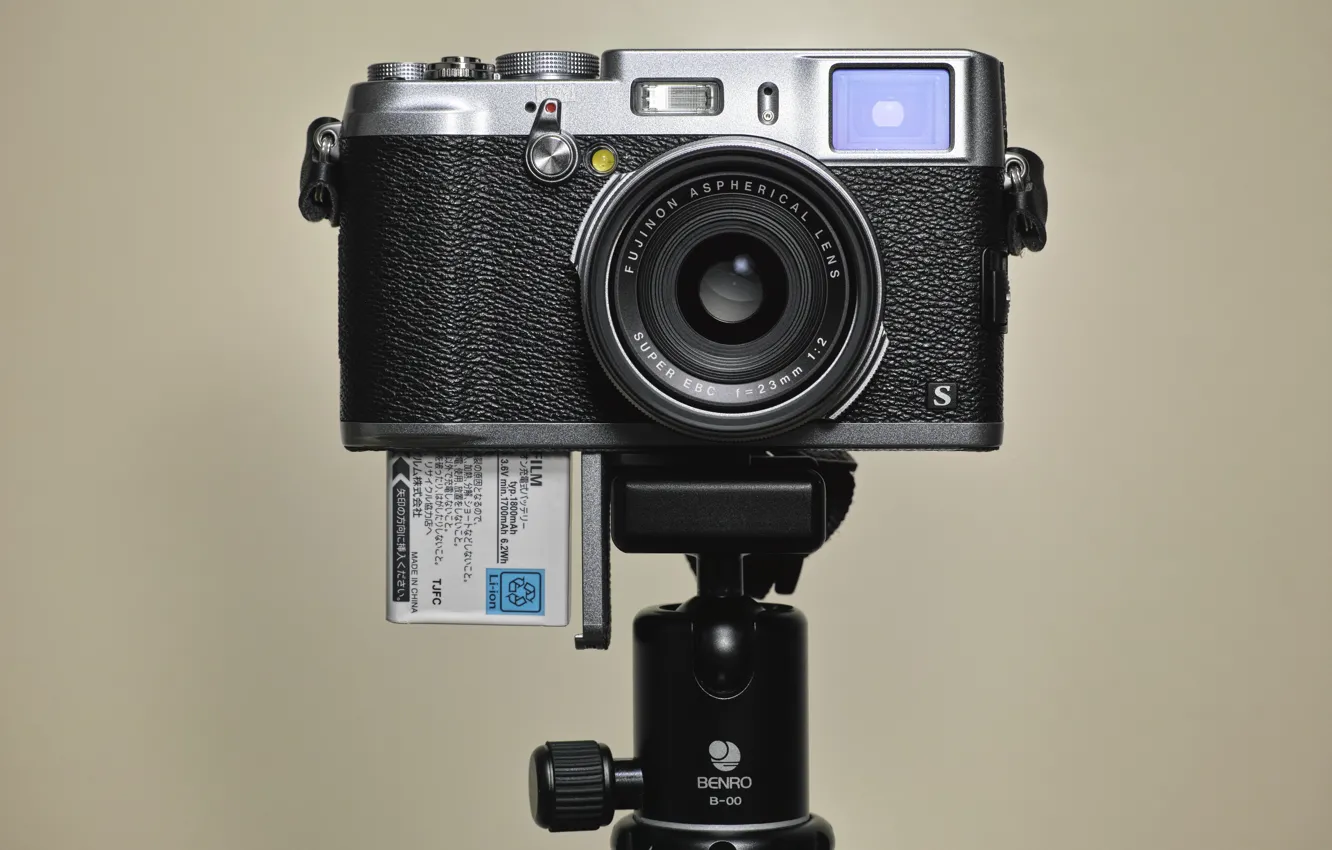 Photo wallpaper background, lens, matrix, tripod, aperture, viewfinder, self-timer, Fujifilm X100S