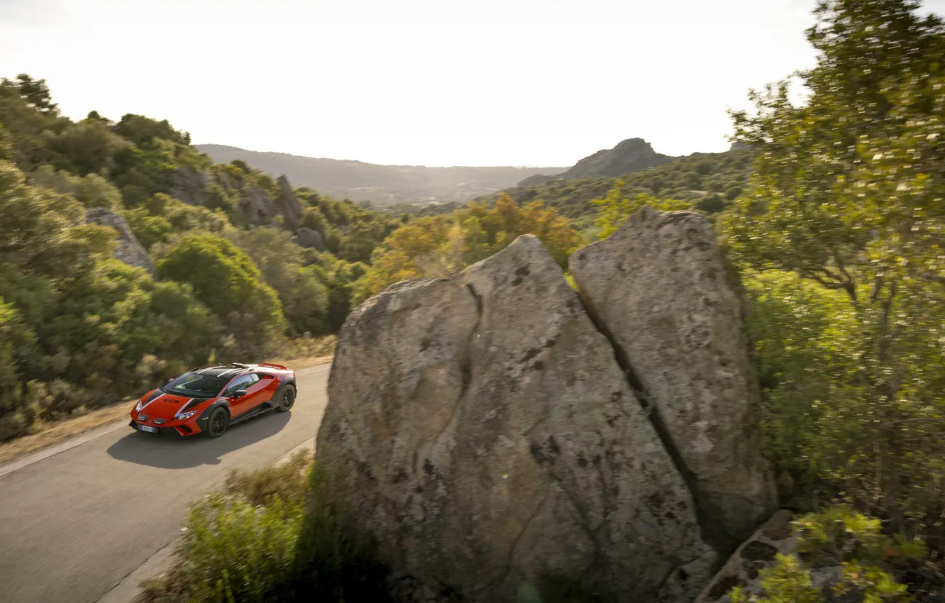 Photo wallpaper Lamborghini, supercar, Huracan, Lamborghini Huracan Sterrato