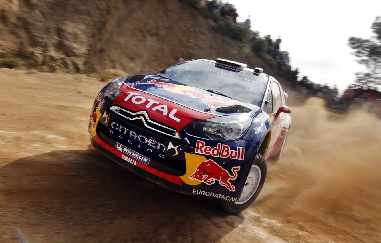 Photo wallpaper auto, Skid, Citroen, WRC, Rally, Rally, Sebastien Loeb