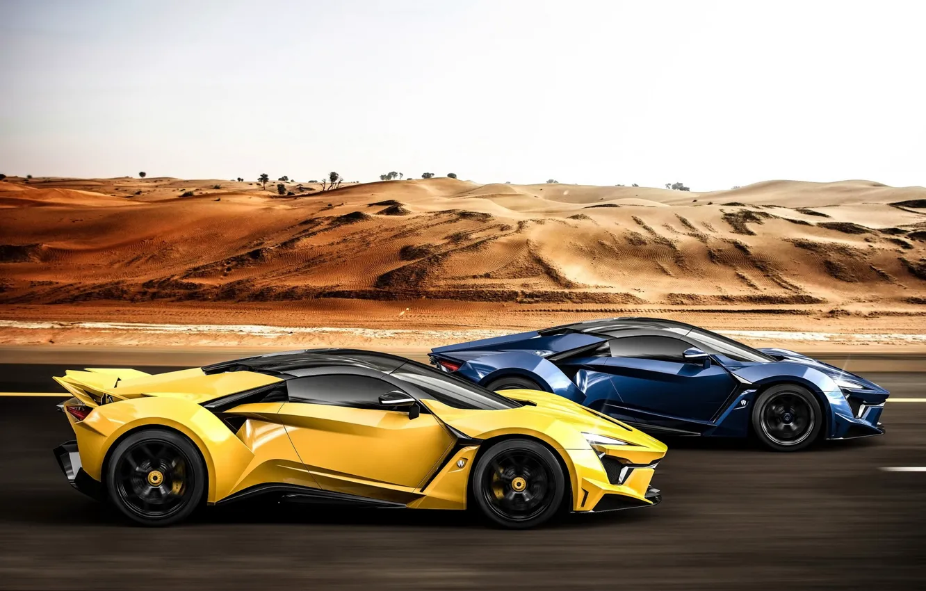 Photo wallpaper supercar, race, SuperSport, W-Motors, Fenyr