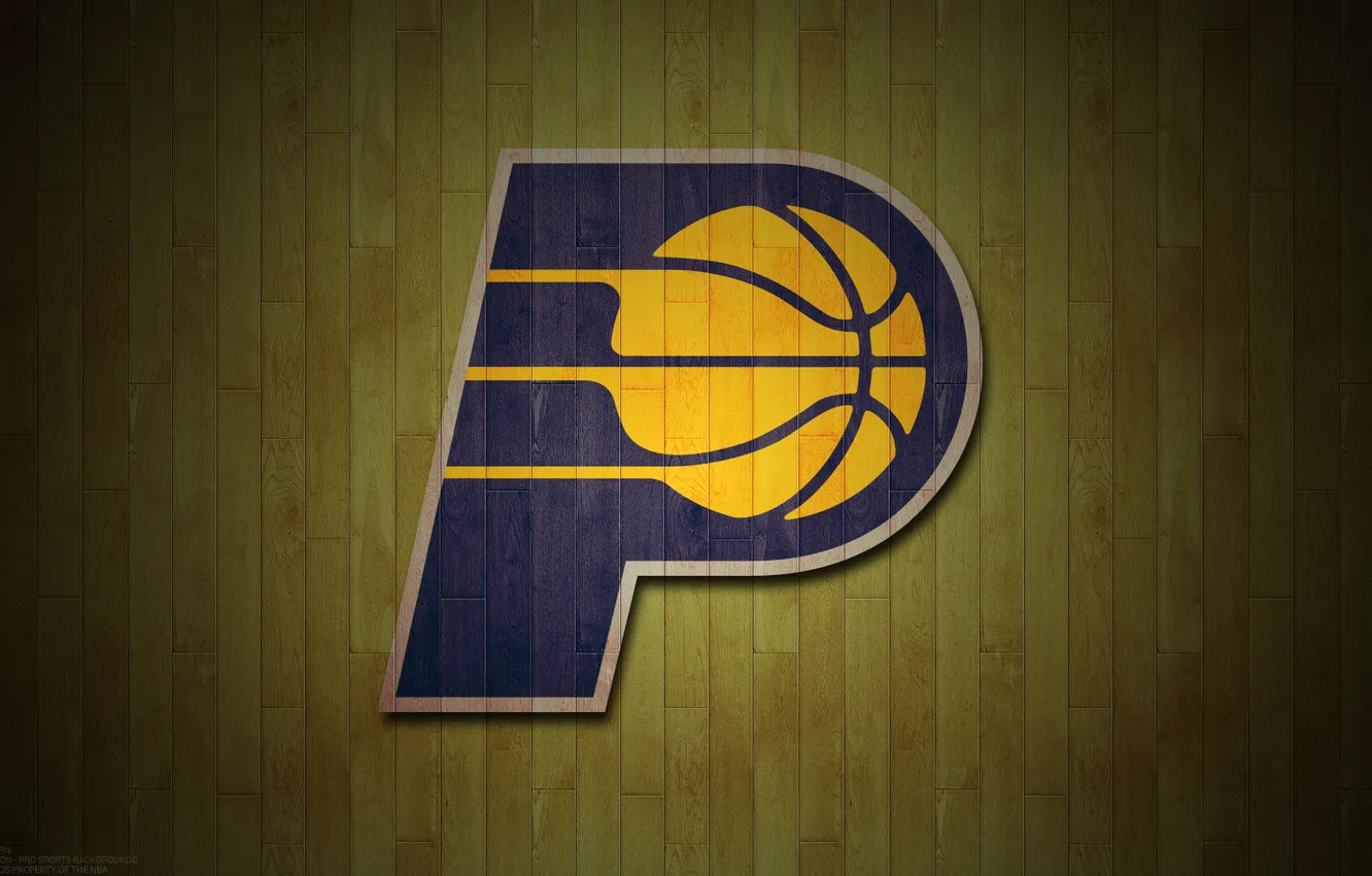 Photo wallpaper logo, basketball, NBA, Indiana Pacers, Pacers, Indiana