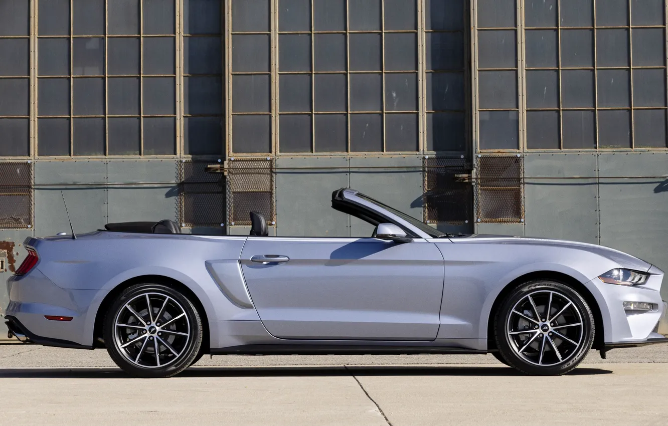 Photo wallpaper exterior, Convertible, 2022, Coastal Edition, Ford Mustan