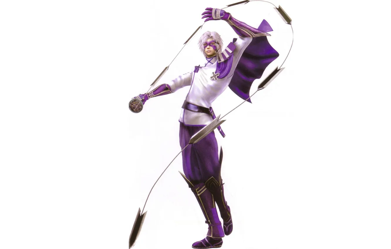 Photo wallpaper weapons, mask, guy, Sengoku Basara, The Era Of Unrest