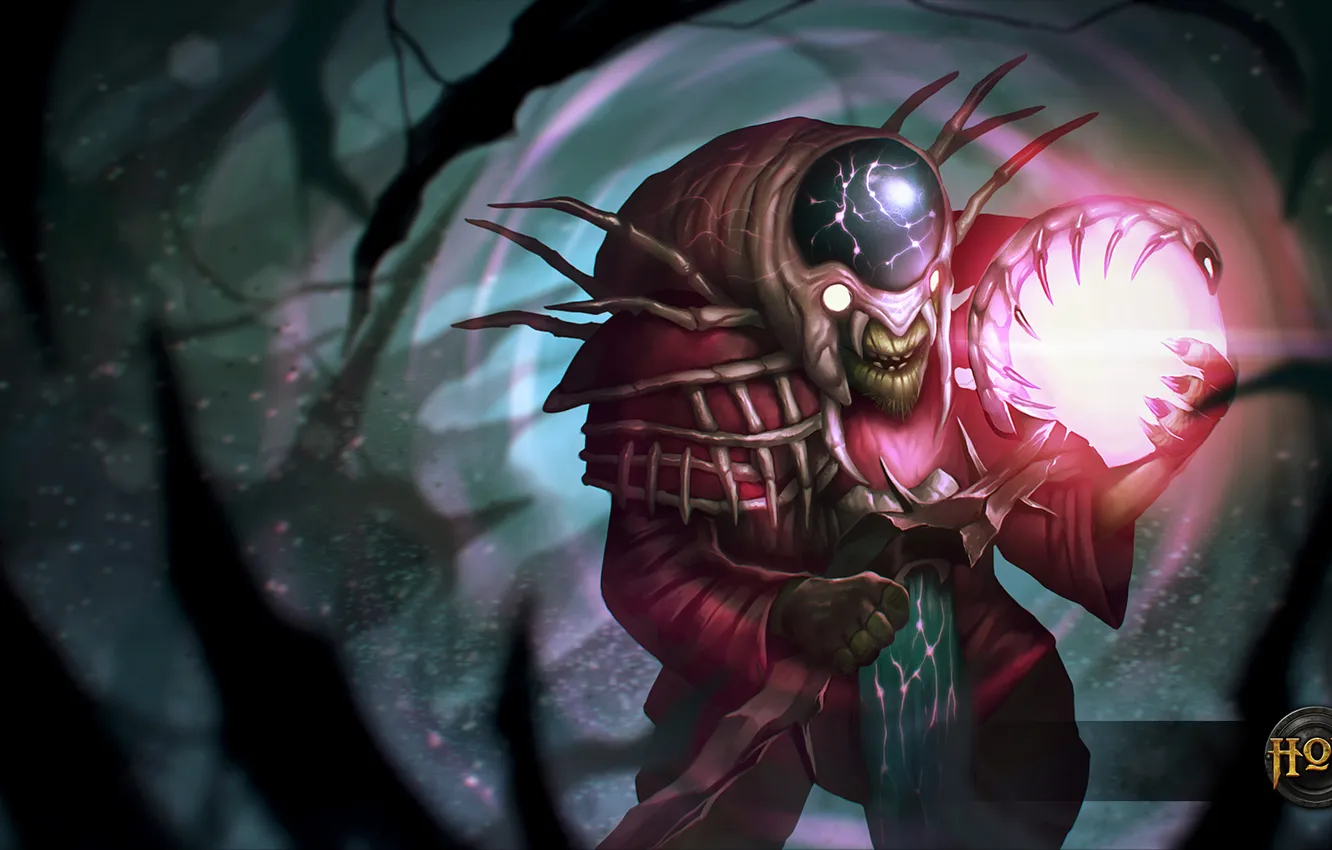 Photo wallpaper hon, art, Heroes of Newerth, moba, Rift Hunter, Voodoo Jester