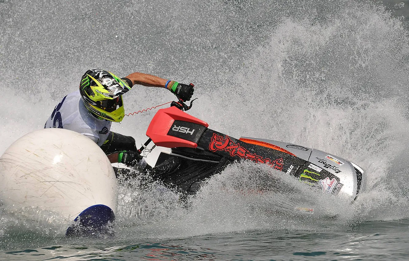 Photo wallpaper race, boat, speed