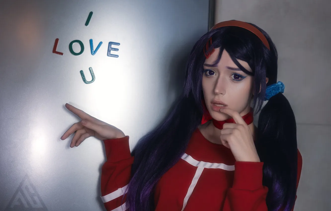 Photo wallpaper girl, the game, cosplay, mita, MiSide, STATFFOR