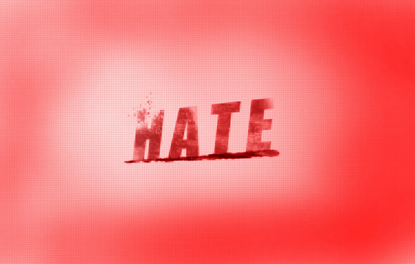 Photo wallpaper red, background, anger, hate