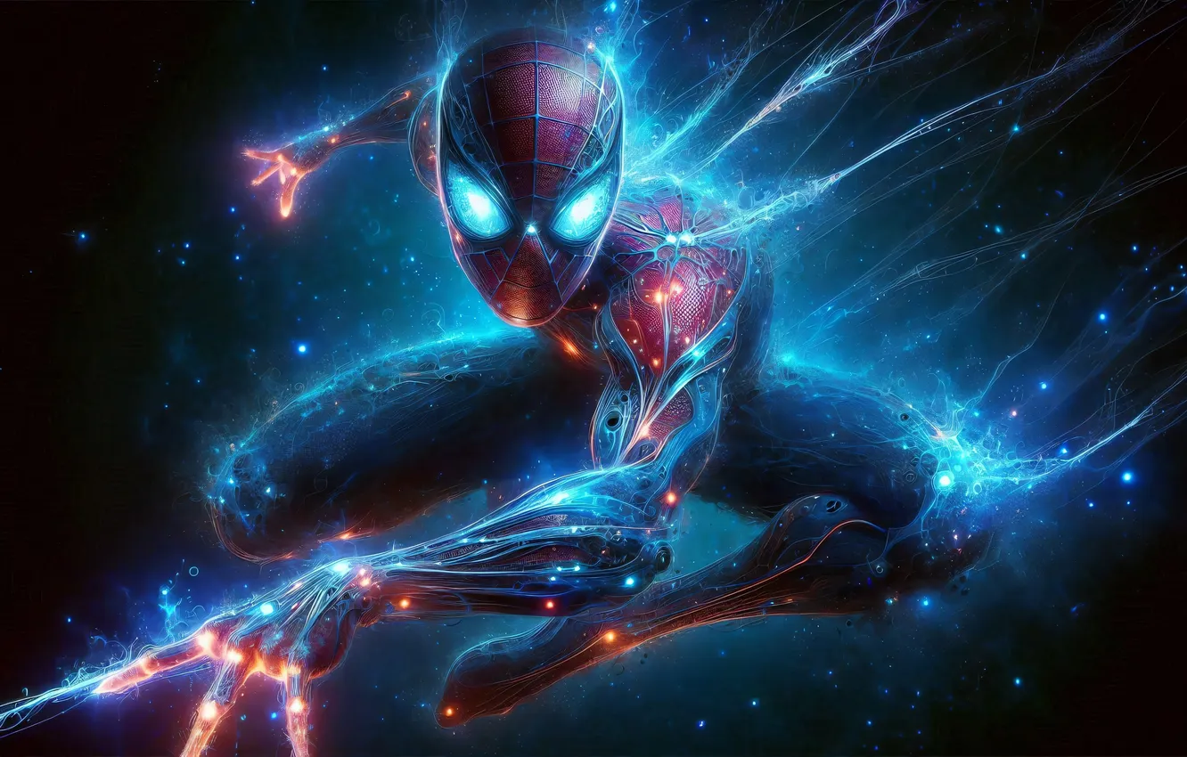 Photo wallpaper movie, the game, cartoon, spider-man