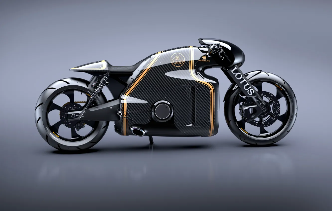 Photo wallpaper Lotus, Motorcycles, C-01