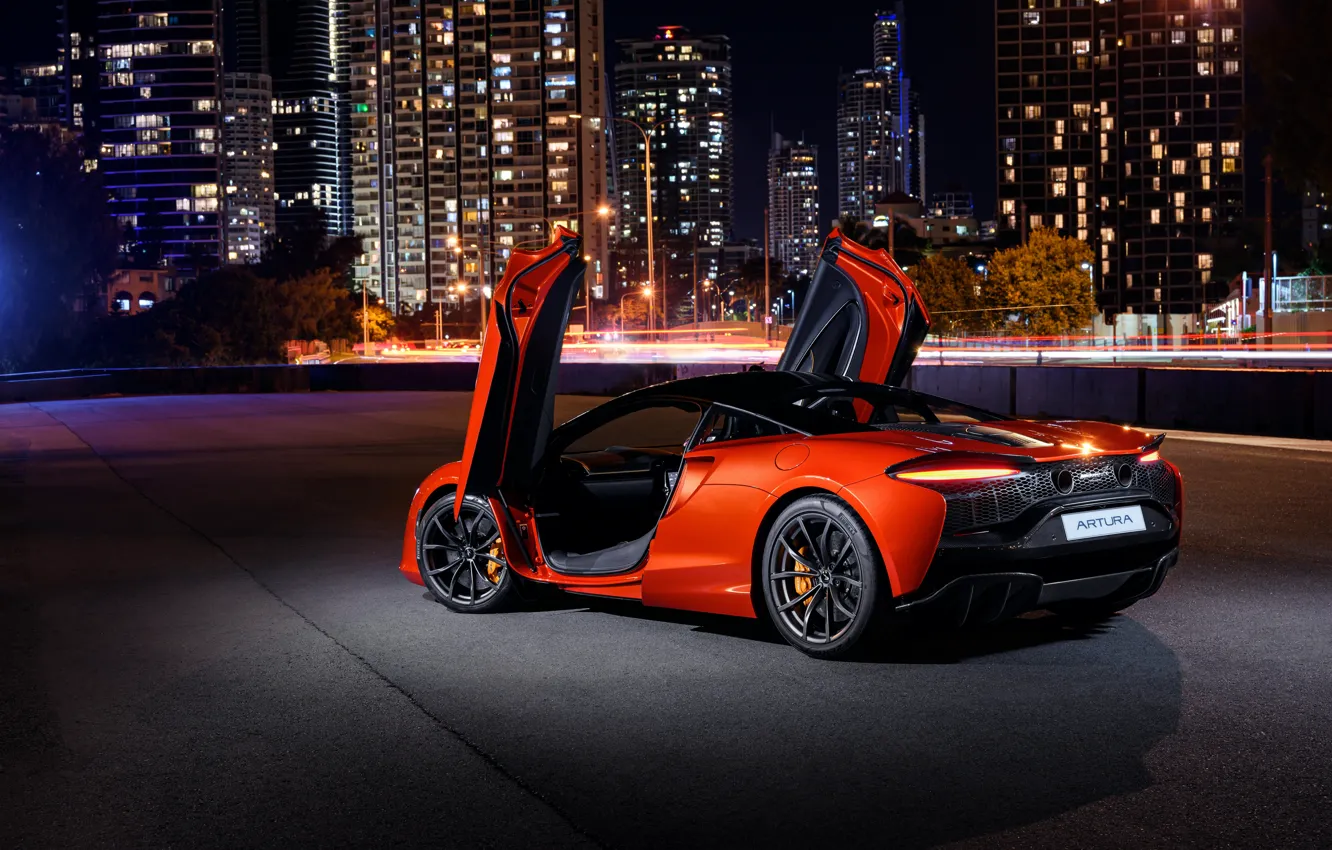 Photo wallpaper car, McLaren, Doors, Artura, McLaren Artura