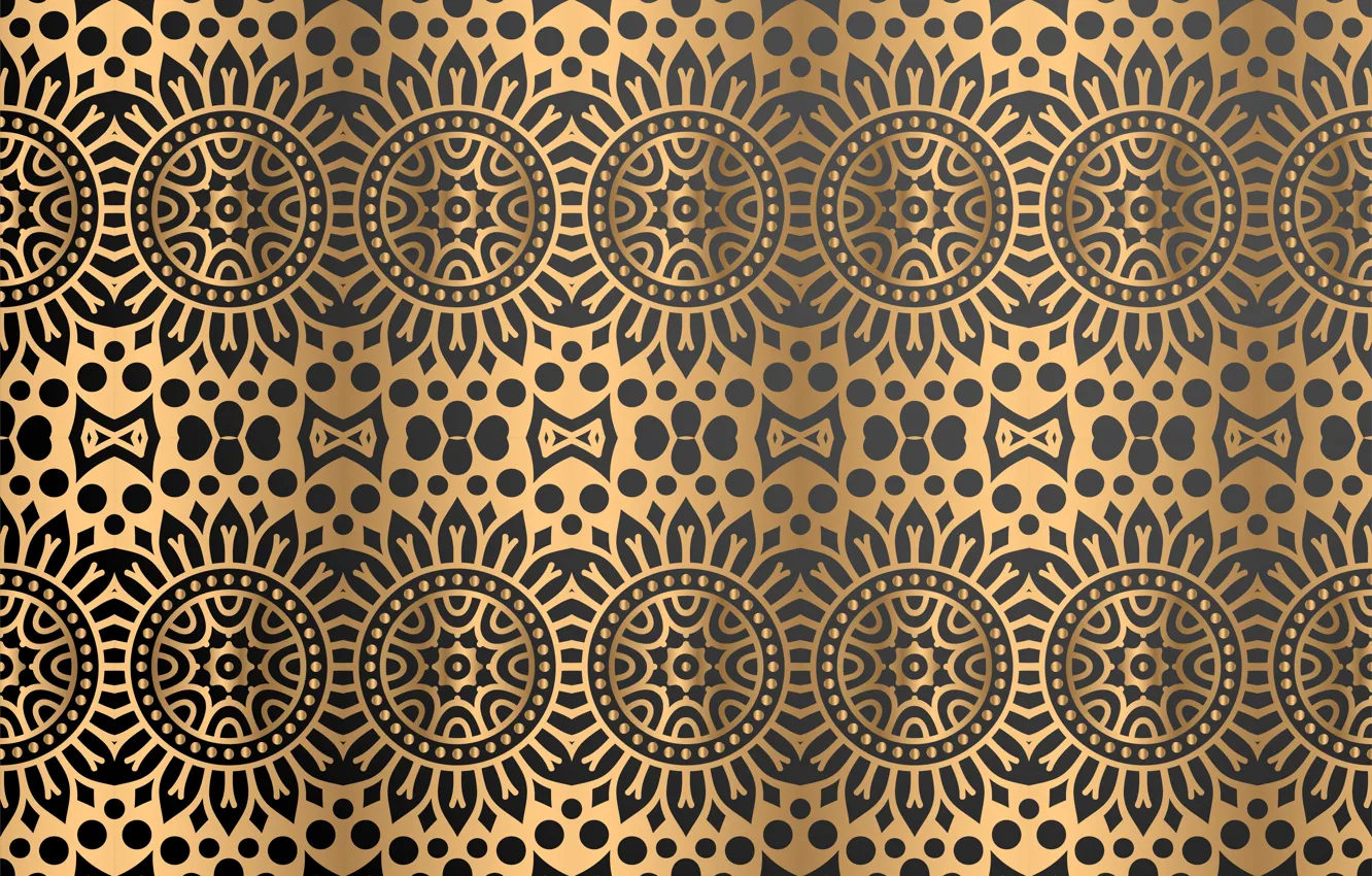 Photo wallpaper abstraction, background, pattern, texture, gold, ornament, color