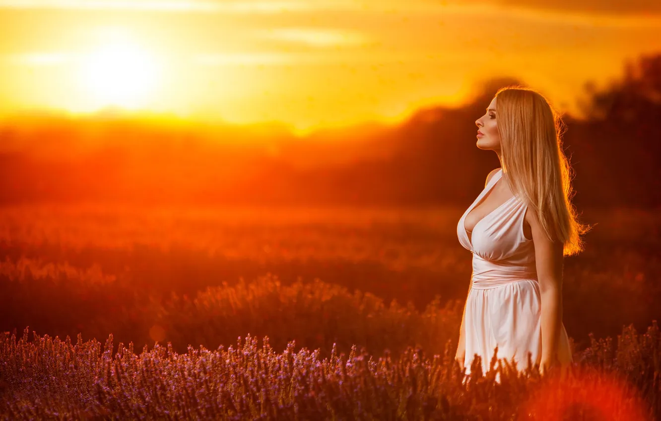 Photo wallpaper chest, summer, neckline, Summertime Sadness