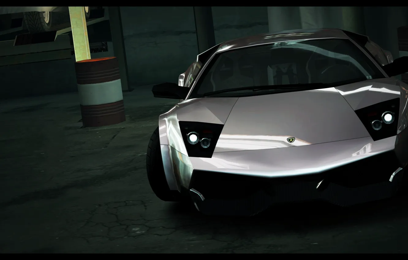 Photo wallpaper purple, Need for Speed world, Lamborghini 670SV