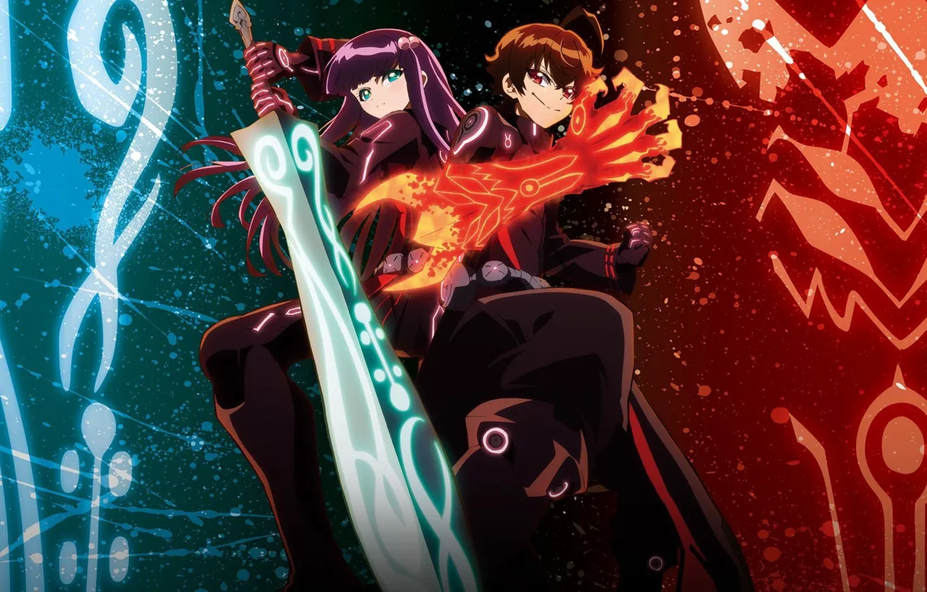 Photo wallpaper sword, game, anime, Supernatural, ken, blade, asian, manga