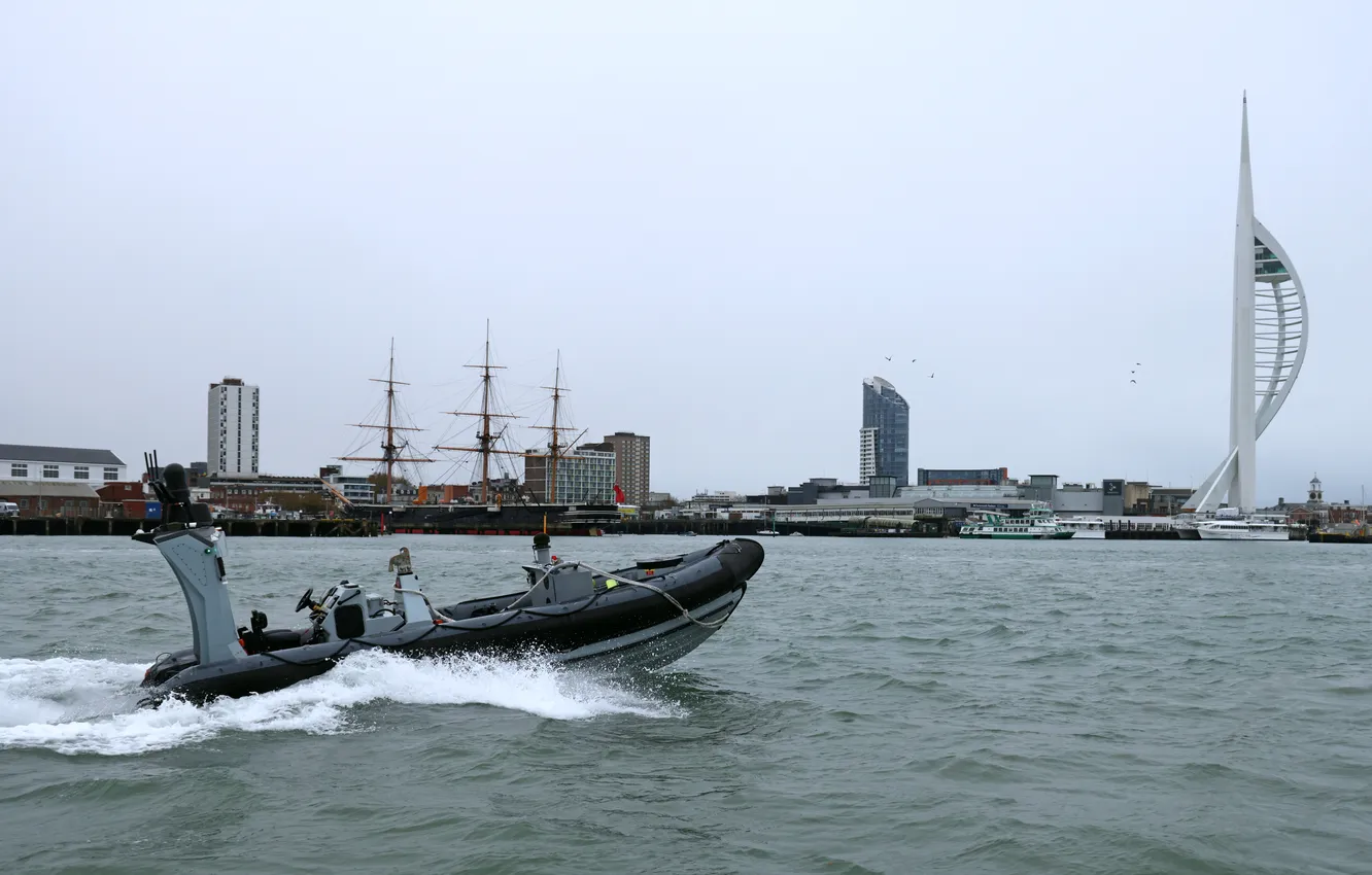 Photo wallpaper Back, test, The Royal Navy of Great Britain