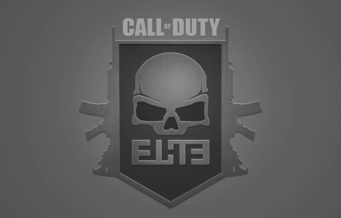 Photo wallpaper skull, Call of Duty, multiplayer, elite, mw3