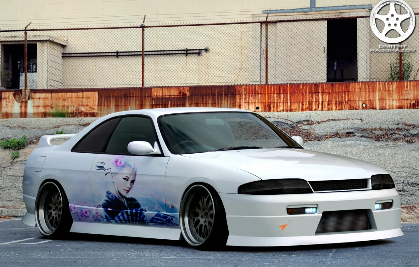 Photo wallpaper Nissan, skyline, R33