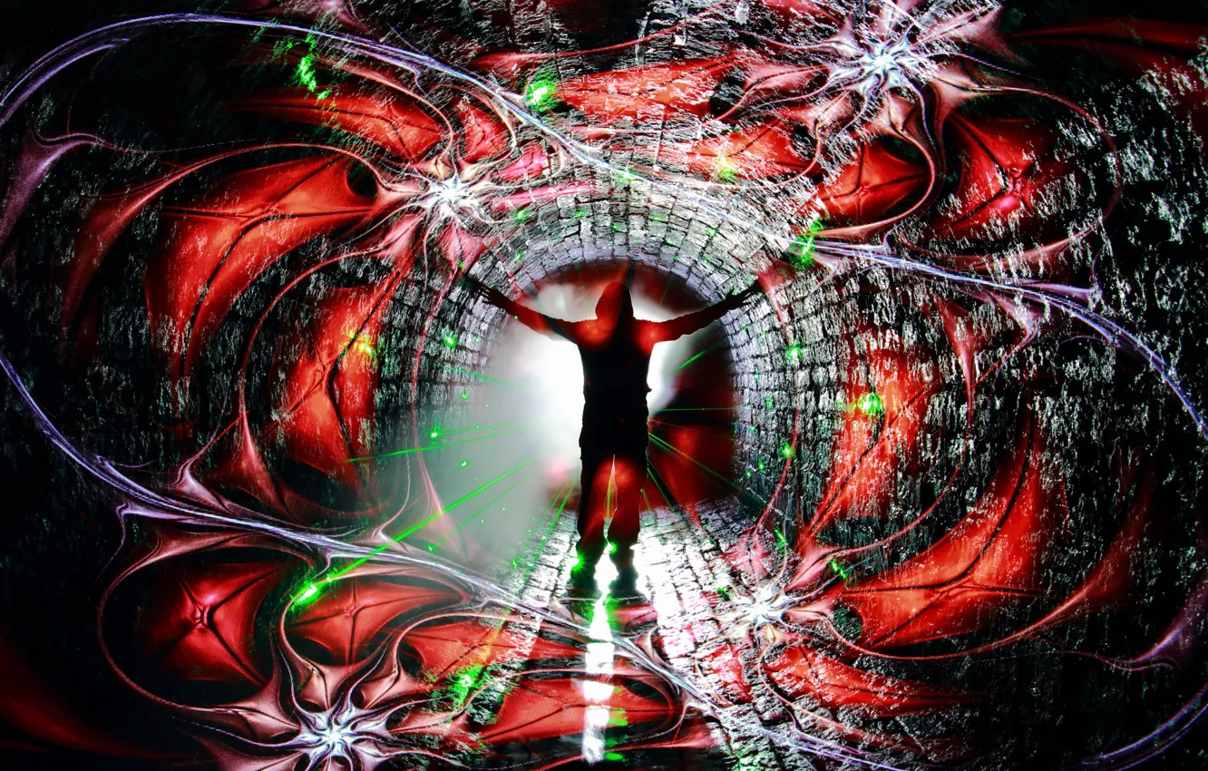 Photo wallpaper people, color, form