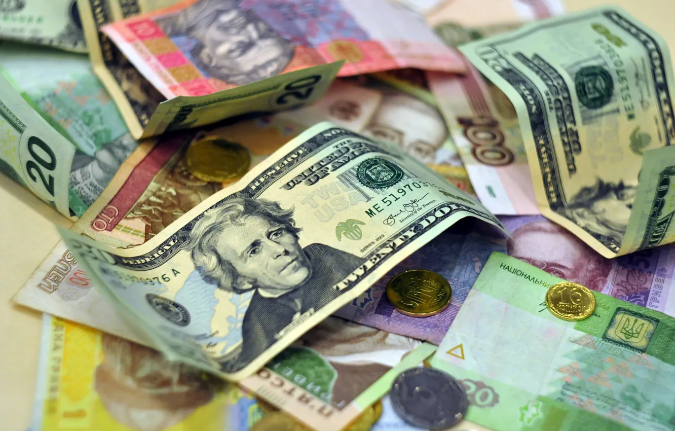 Photo wallpaper money, currency, bills