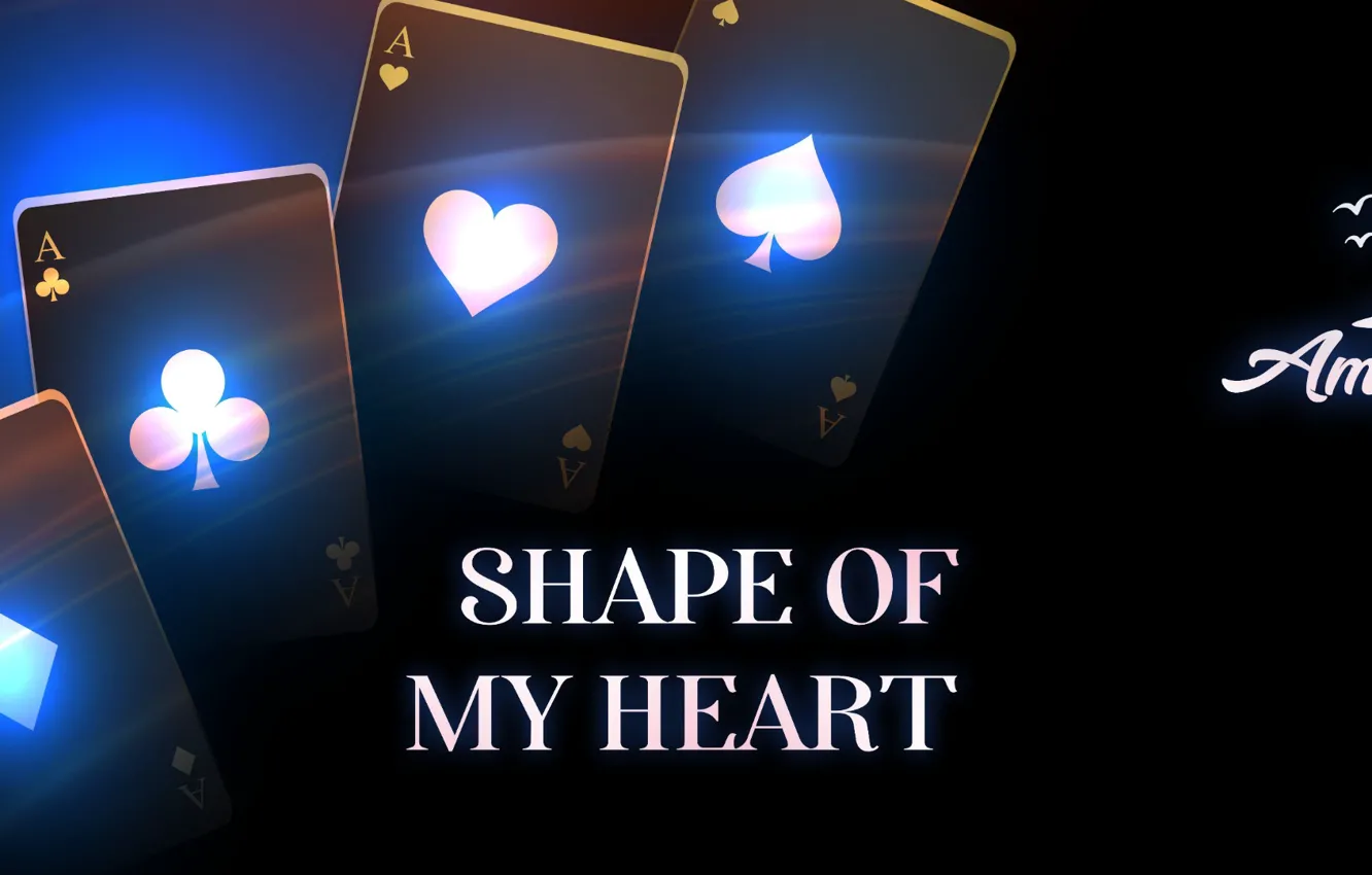 Photo wallpaper logo, LOVER, Letter