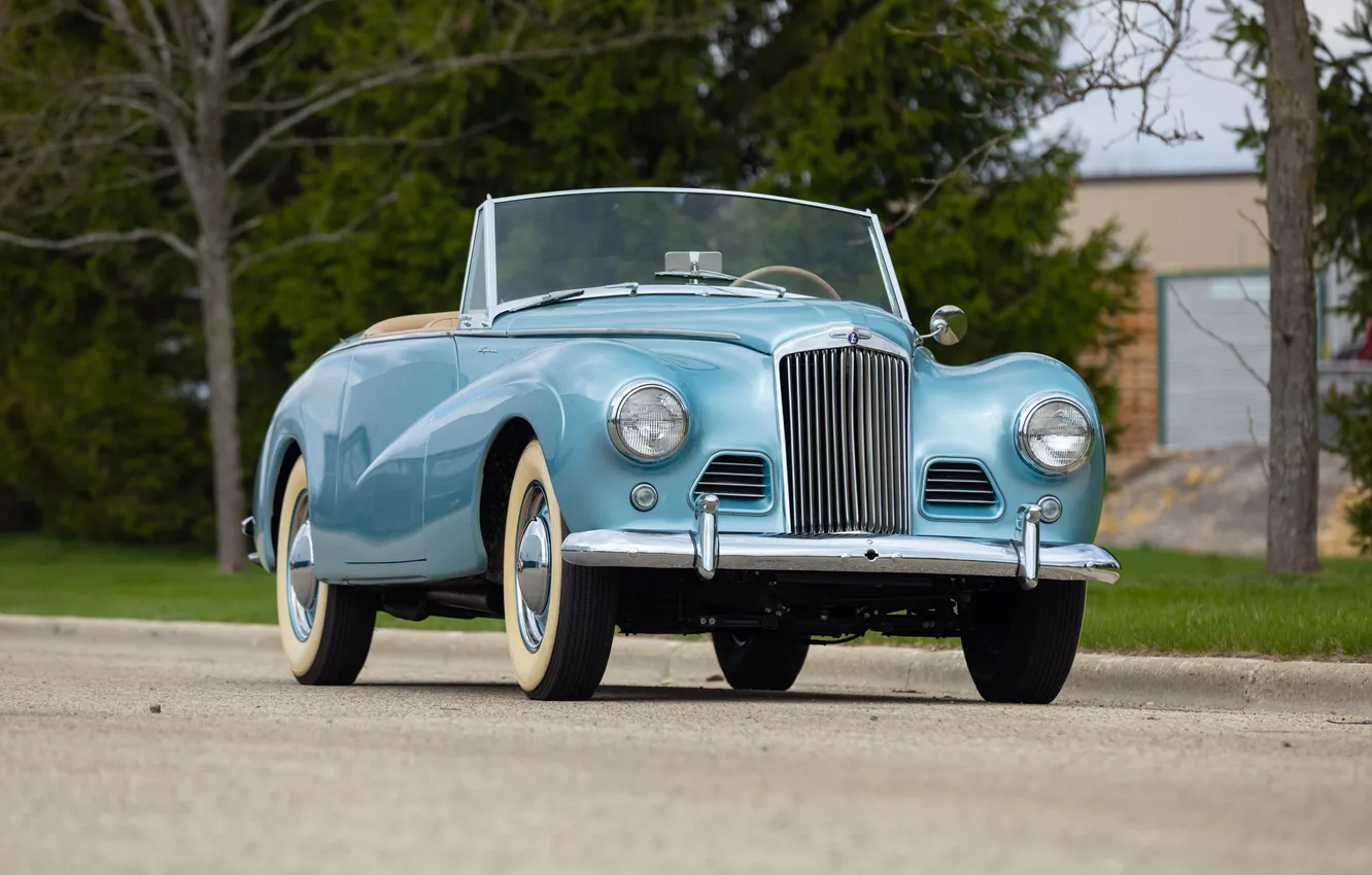 Photo wallpaper 1953, retro cars, Retro Cars, Sunbeam Alpine, Sport Roadster, Sunbeam Alpine Sport Roadster