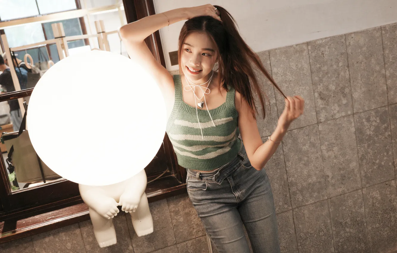 Photo wallpaper China, wallpaper, girl, sexy, woman, model, asian, cute