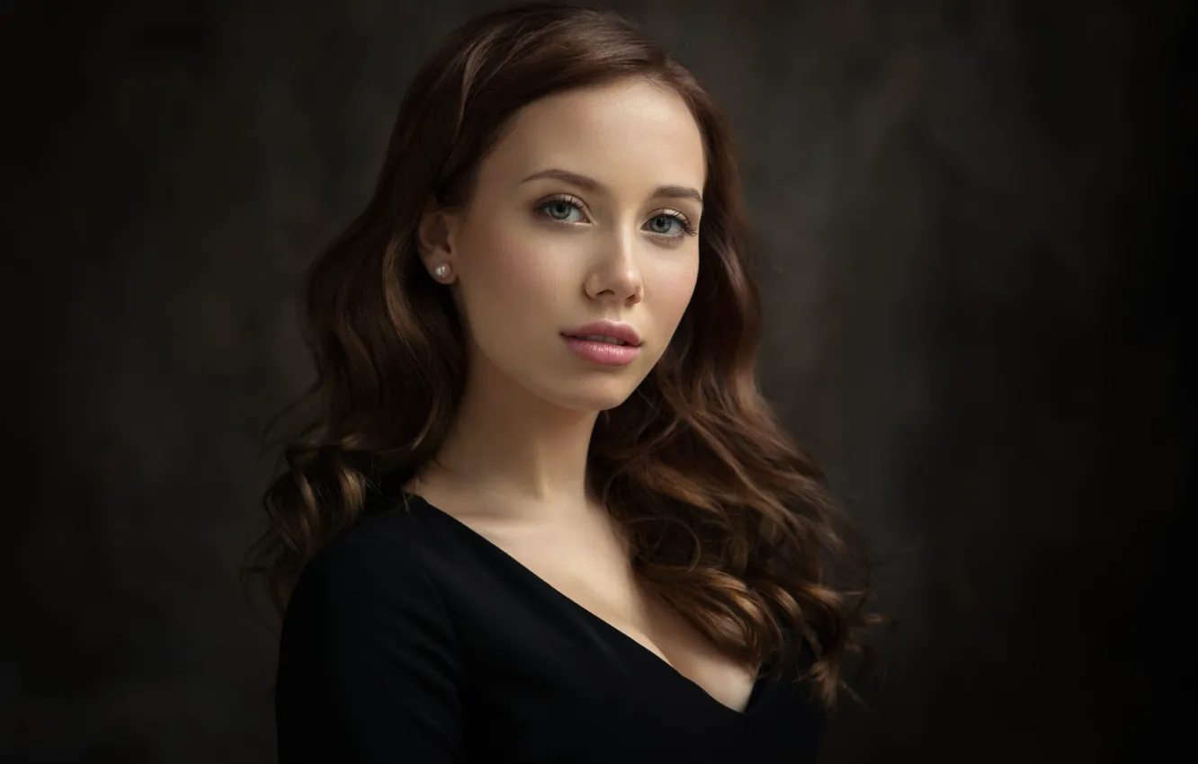 Photo wallpaper chest, portrait, sponge, the beauty, Anna