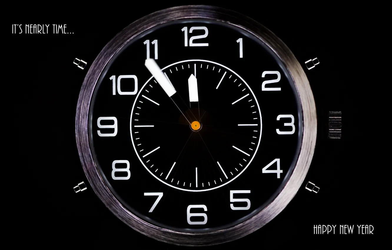 Photo wallpaper time, holiday, watch