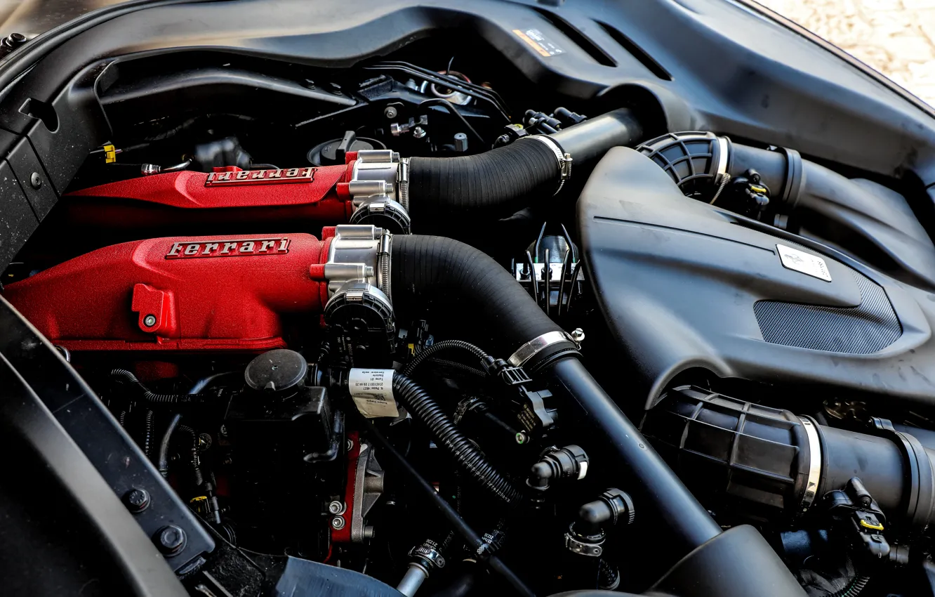 Photo wallpaper engine, Ferrari, 2018, Portofino, V8, 600 HP, 3.9 L.