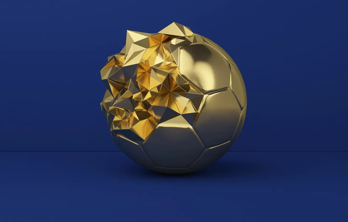 Photo wallpaper gold, sport, the ball