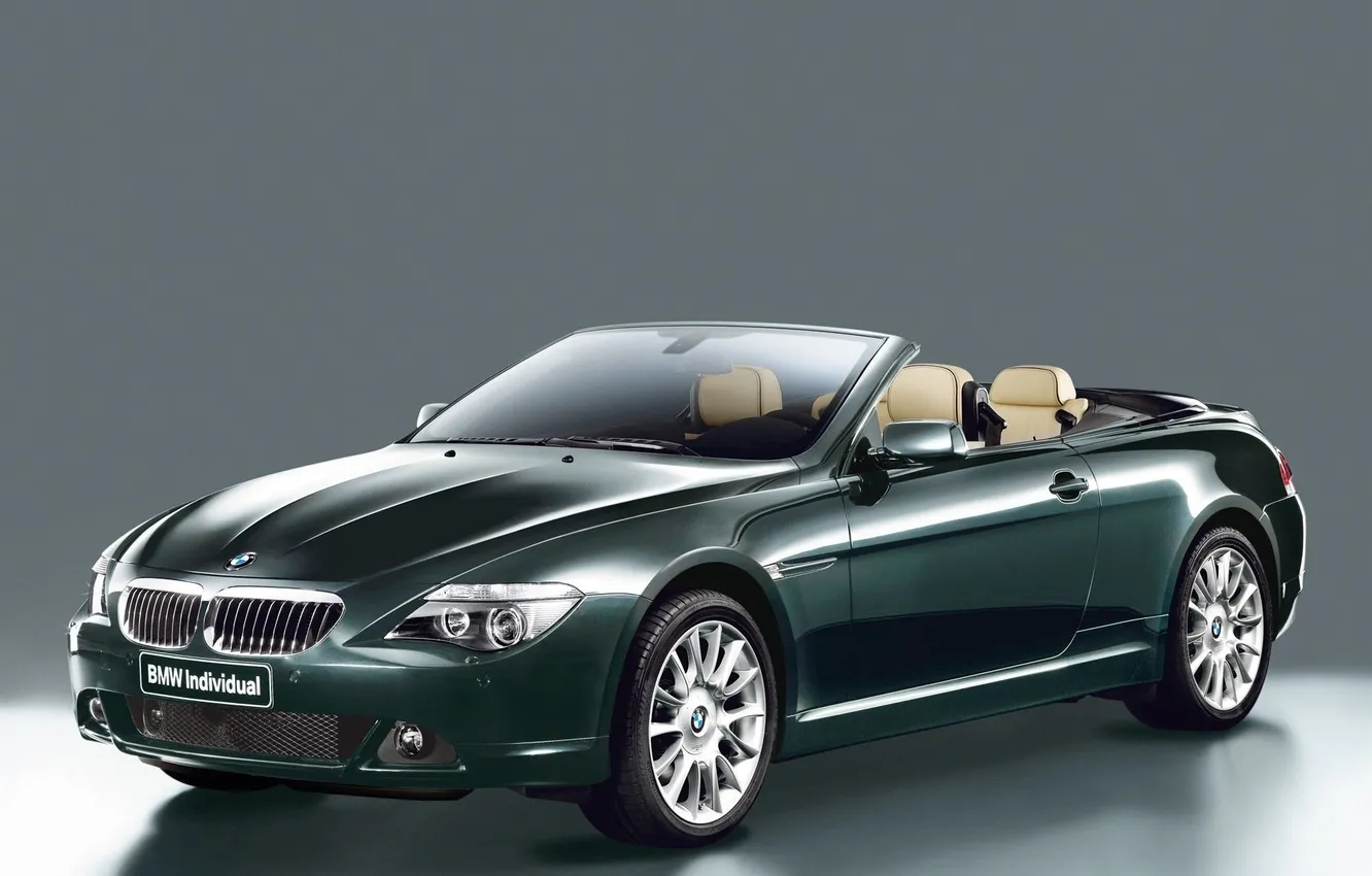 Photo wallpaper coupe, front, angle, bmw 650i