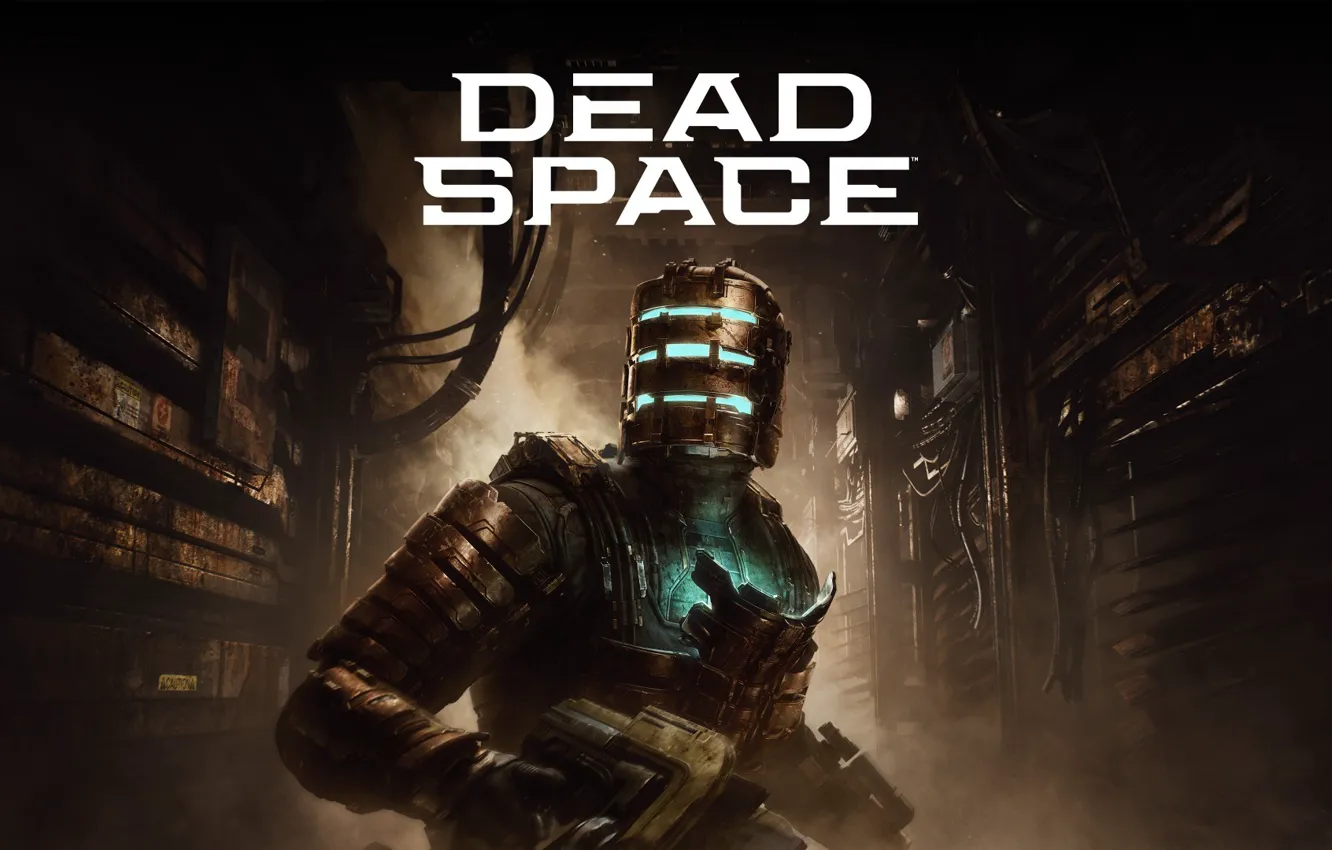 Photo wallpaper horror, dead space, Isaac Clark, remake, 2023