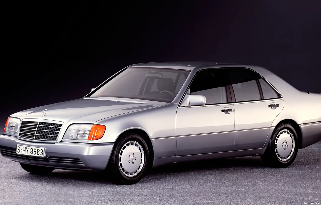 Photo wallpaper Mercedes-Benz, w140, s320, dorest