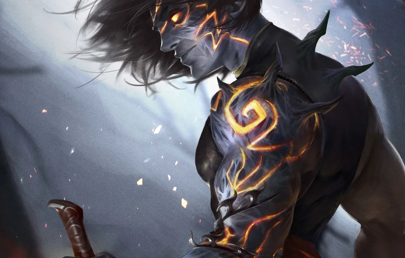 Photo wallpaper chain, tattoo, Prince of Persia, dark prince, the dark Prince, tattoo time