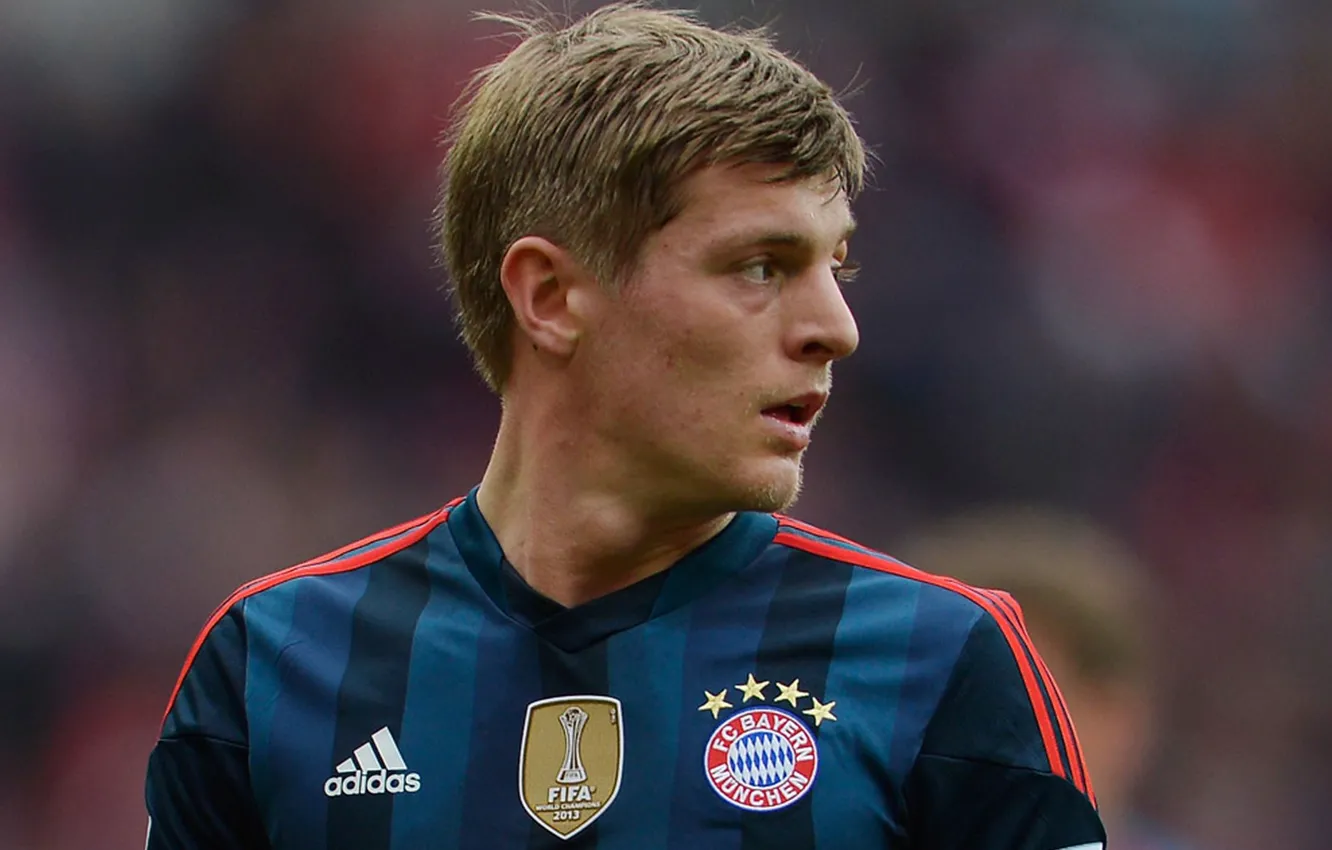 Photo wallpaper football, football, Toni Kroos, fc bayern munich, League of CHempionov