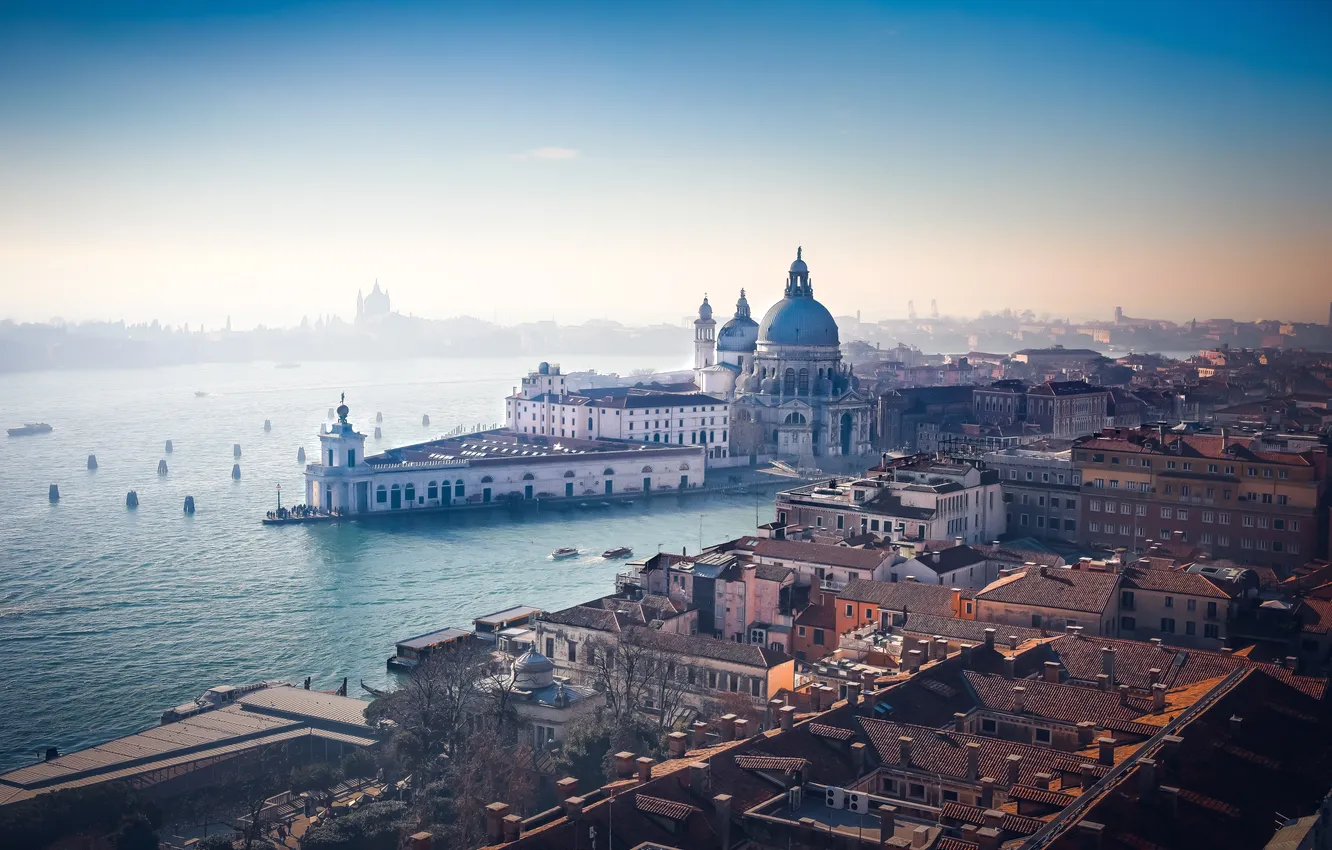 Photo wallpaper Italy, Venice, Bird's-eye view