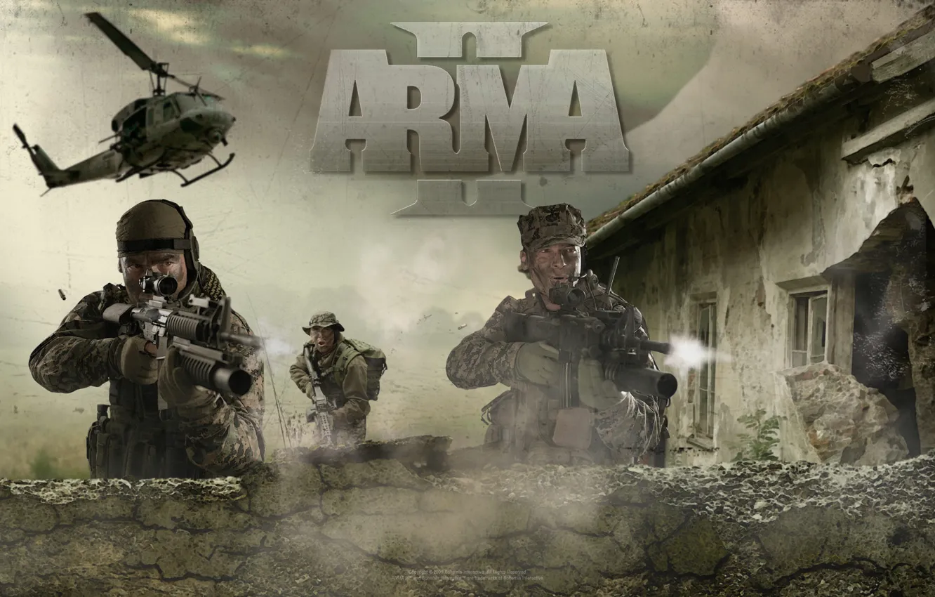 Photo wallpaper war, DayZ, infantry, ARMA, arma2