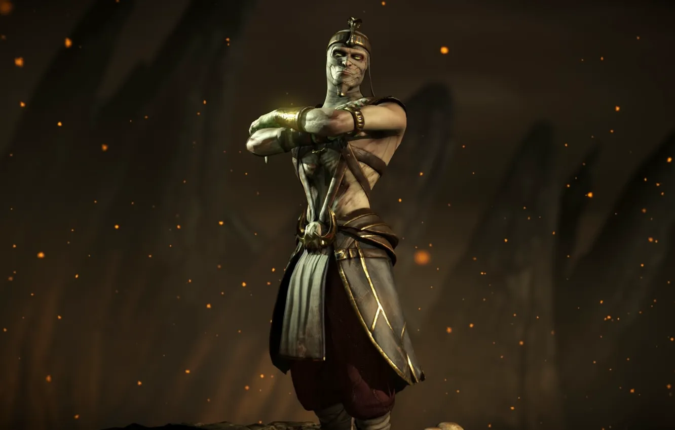 Photo wallpaper Pharaoh, Mortal Kombat, Mortal Kombat, Ermac, Mortal Kombat 10