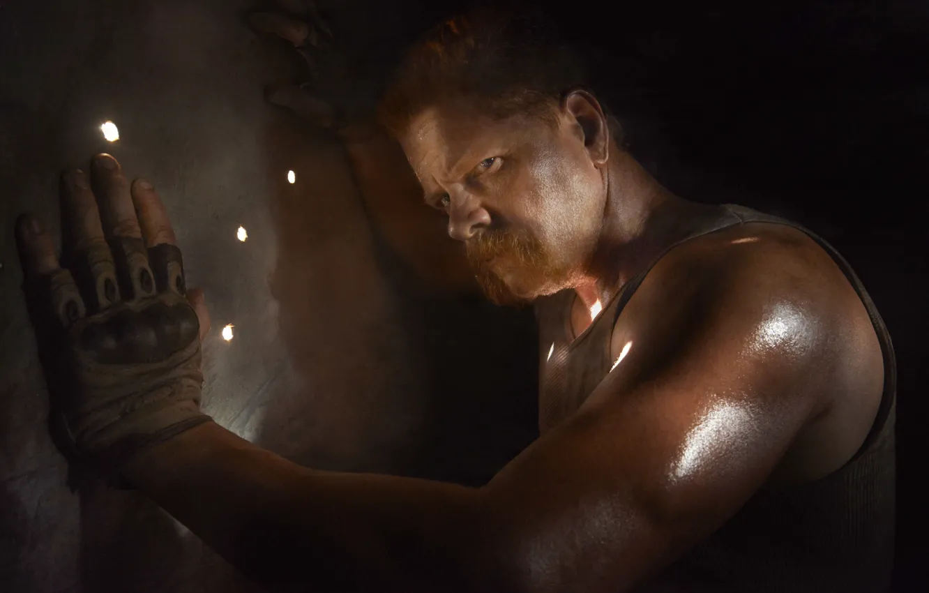 Photo wallpaper look, The Walking Dead, The walking dead, Michael Cudlitz, Abraham
