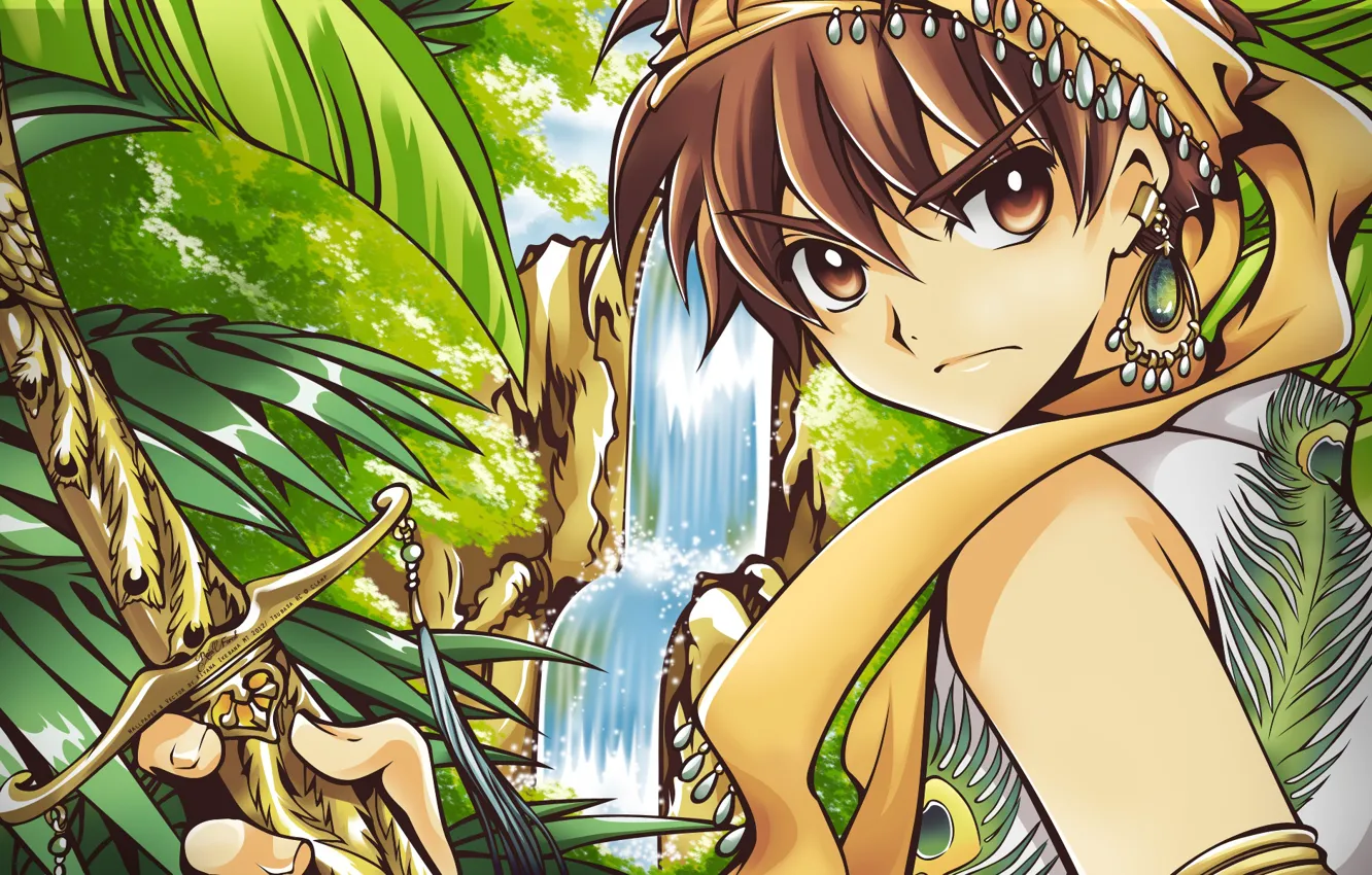 Photo wallpaper look, sword, anime, art, guy, Tsubasa Reservoir Chronicles