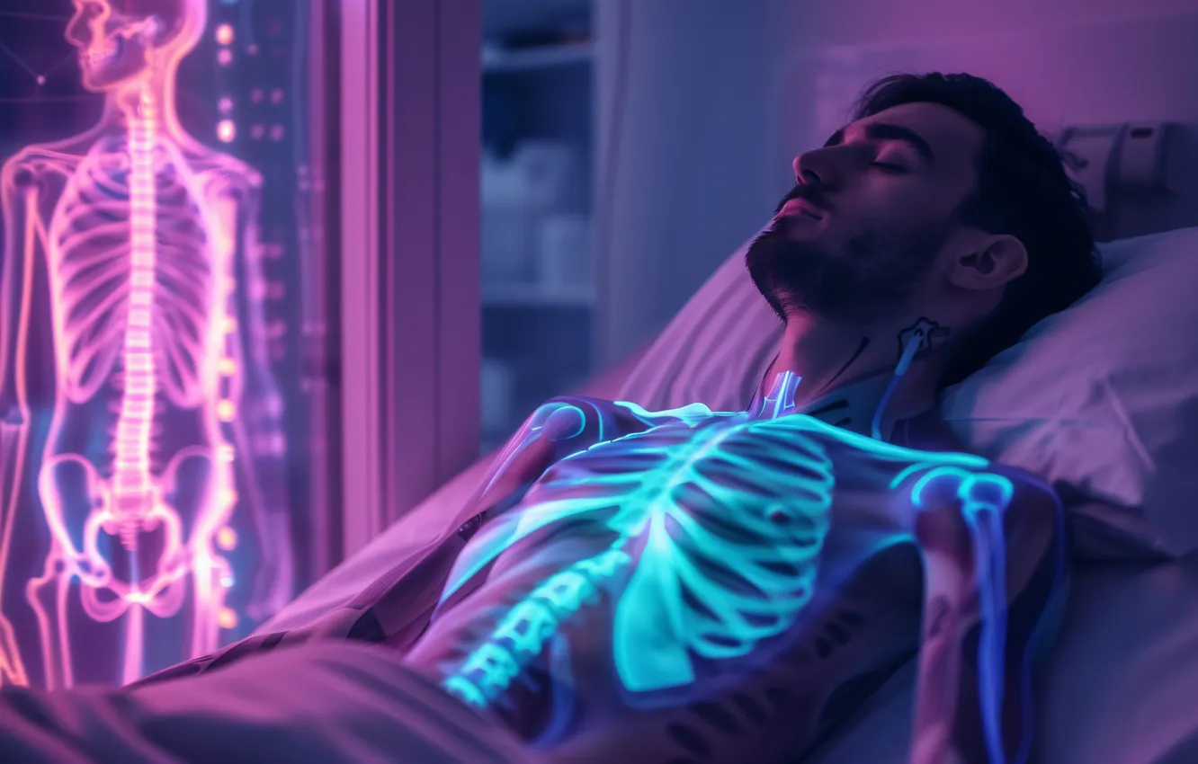 Photo wallpaper mri, aiart, Magnetic Resonance