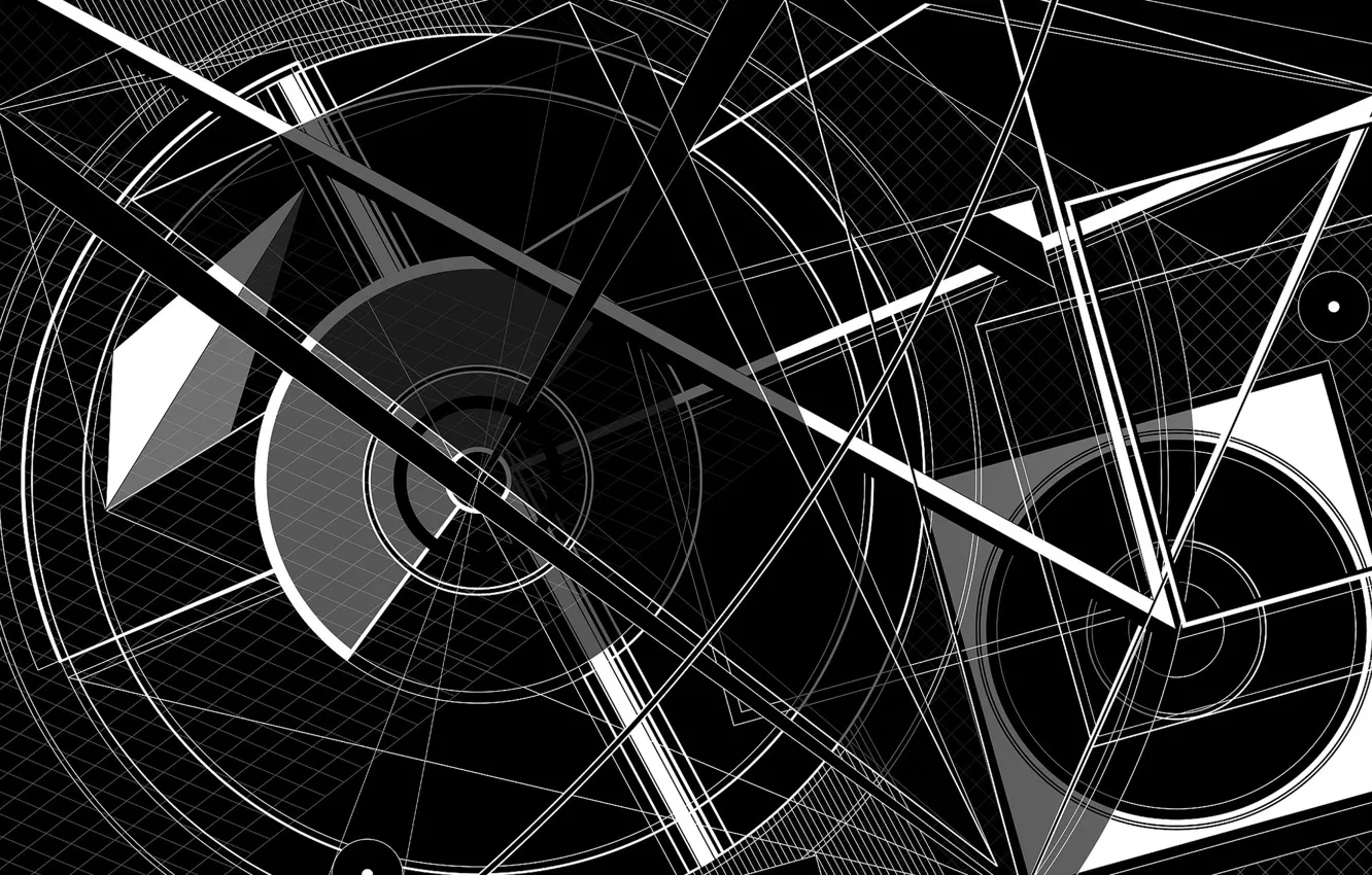 Photo wallpaper design, figure, form