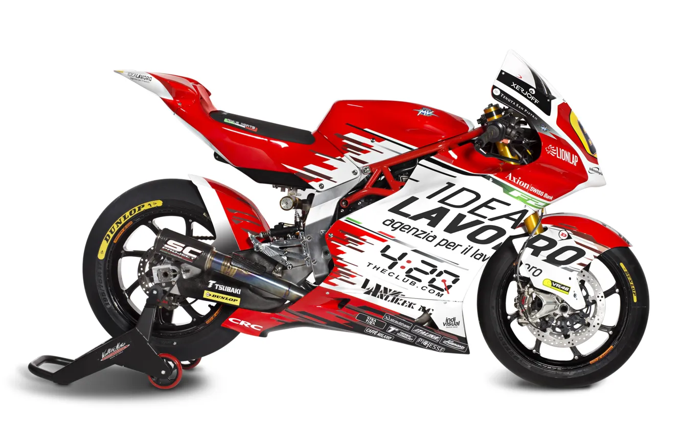 Photo wallpaper Red, MV Agusta, Motorsport, Sportbike