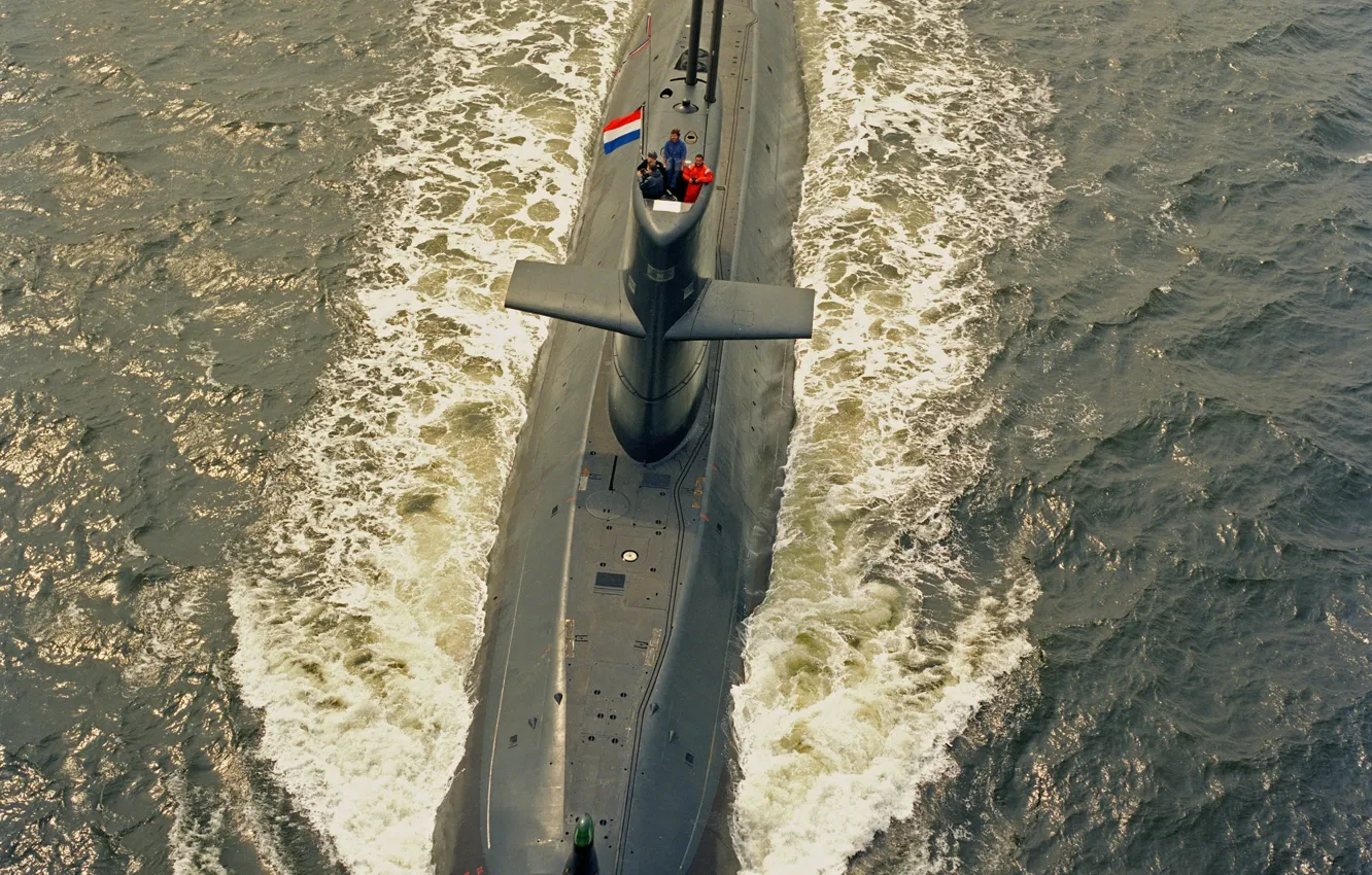 Photo wallpaper submarine, Netherlands, Diesel-electric, Sea lion