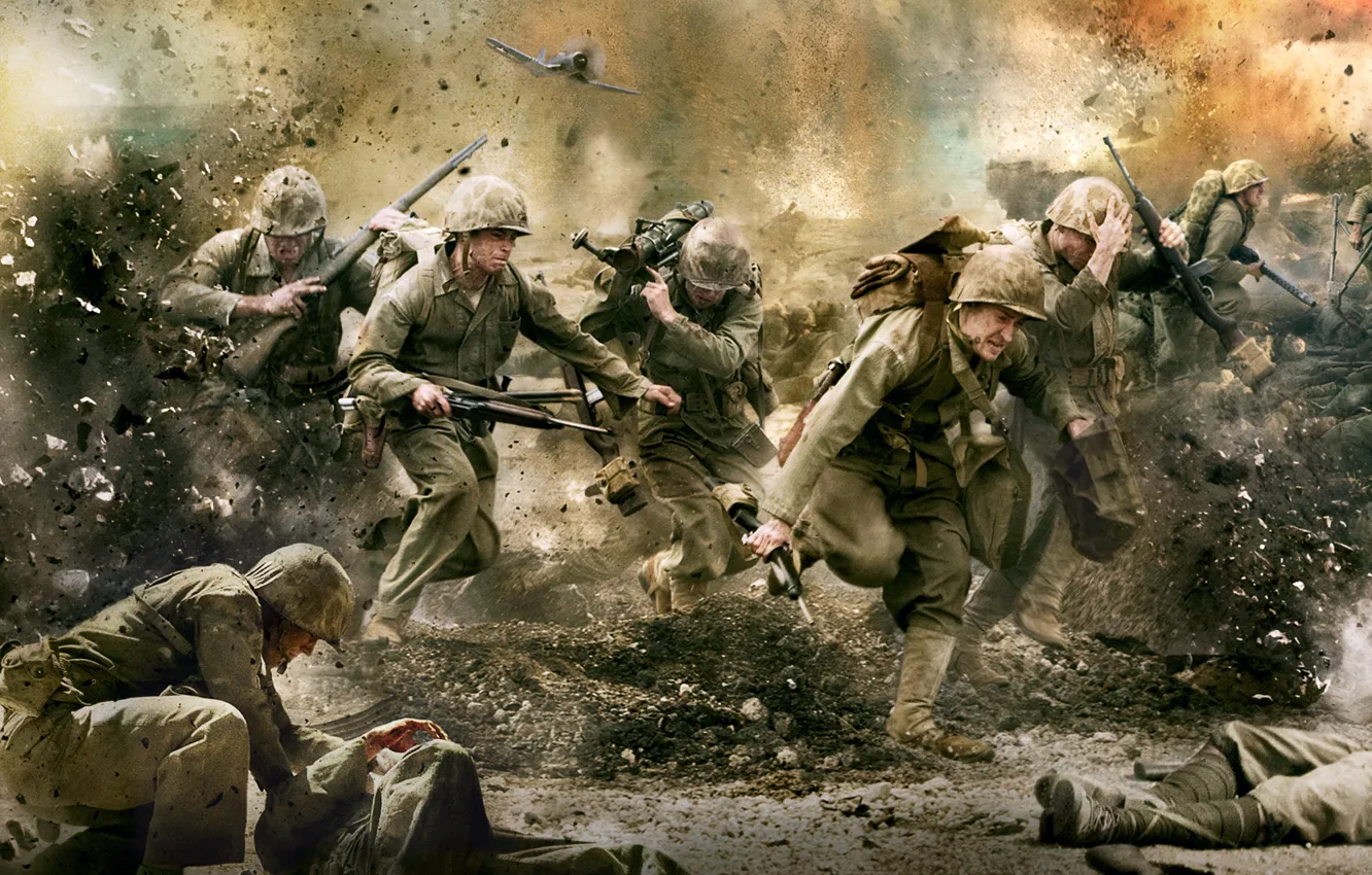 Photo wallpaper war, people, fighter, military, In the Pacific, The Pacific